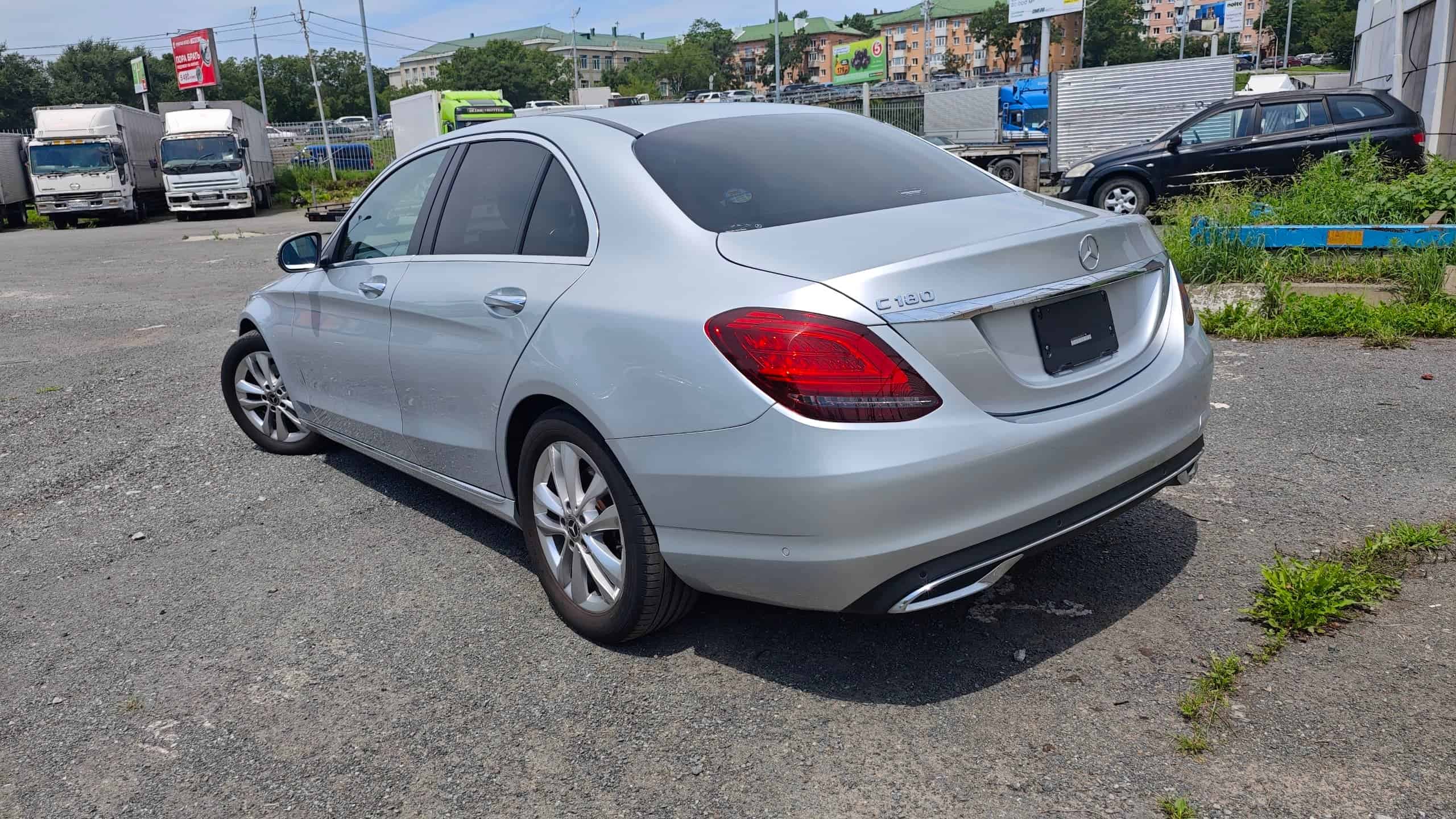 Mercedes-Benz C180 — сзади